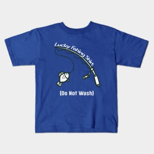 Lucky Fishing Shirt - Do No Wash Kids T-Shirt